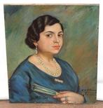 Ramon Ribas Rius (1903-1983) - Mujer con abanico