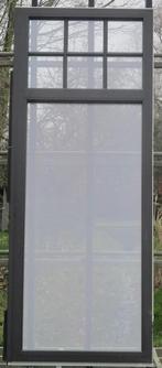 pvc raam ,chassis , venster 78 x 203 zwart ral 9017, Doe-het-zelf en Bouw, 75 tot 150 cm, Kunststof, Raamkozijn, Nieuw