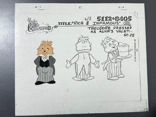 Alvin and the Chipmunks (1983 TV series) - 1 Model en, Cd's en Dvd's, Dvd's | Tekenfilms en Animatie
