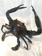 Sculpture, Crab - 14 cm - Bronze patiné