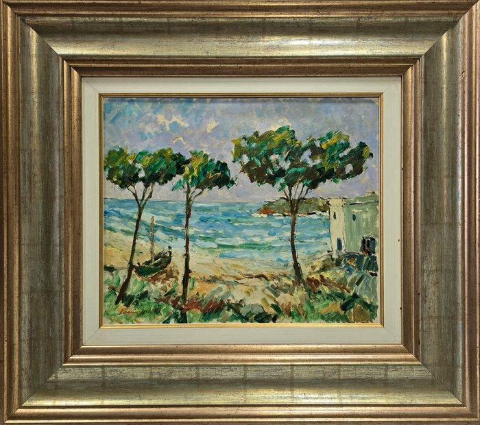 Lluís Domingo Abelló (1917) - NO RESERVE - Brisa de la costa, Antiek en Kunst, Kunst | Schilderijen | Klassiek