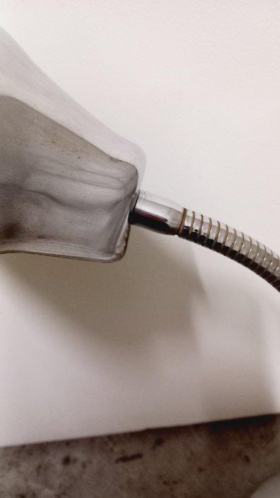 Bureaulamp - Aluminium - Gechromateerde lamp uit de jaren 60, Antiquités & Art, Antiquités | Assiettes décoratives & Carrelages