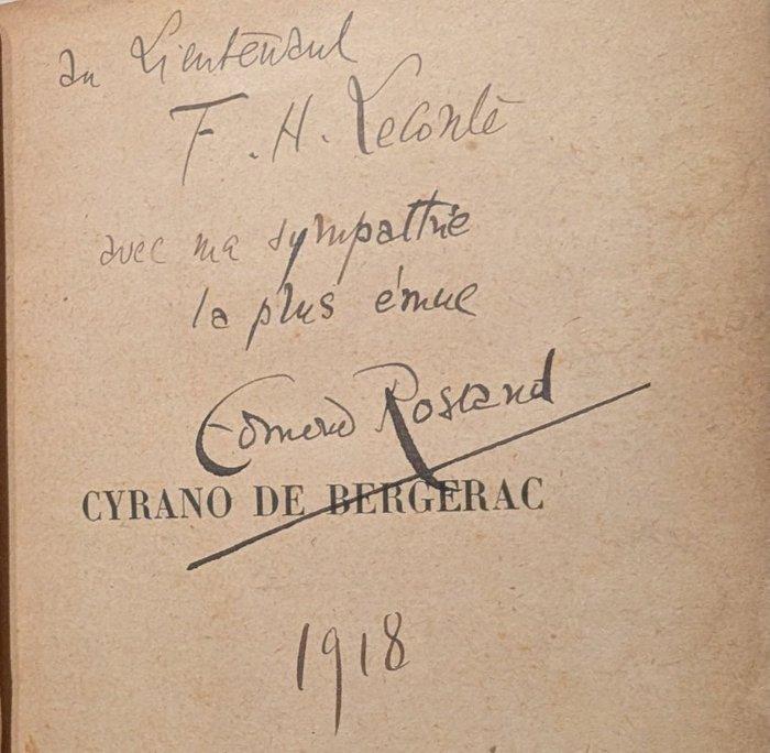 Signé ; Edmond Rostand - Cyrano de Bergerac [envoi, Antiek en Kunst, Antiek | Boeken en Manuscripten