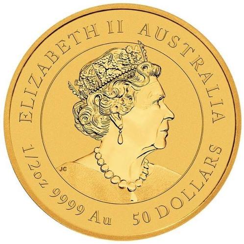 Australië. 50 Dollars 2022 1/2 oz $50 Australia Gold Lunar, Postzegels en Munten, Edelmetalen en Baren