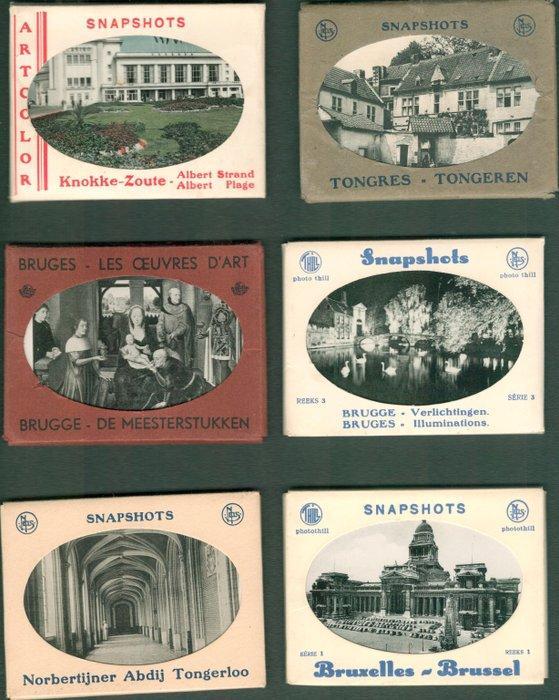 België - Stad en Landschap - België - verzameling snap shots, Collections, Cartes postales | Étranger