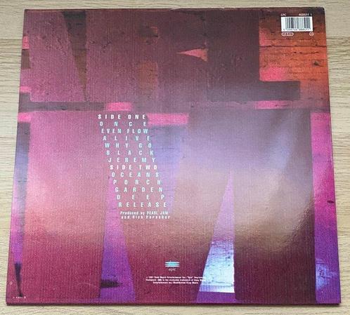 Pearl Jam - Ten / First Europe Pressing / Monster, Cd's en Dvd's, Vinyl Singles