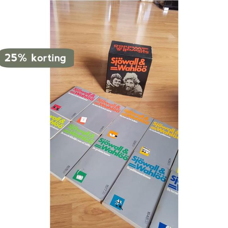 De terroristen / Sjöwall & Wahlöö / 10 9789044916935, Boeken, Thrillers, Gelezen, Verzenden