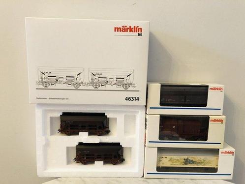 Märklin H0 - 4623/4706/46314/4735.002 - Coffret de wagon de, Hobby & Loisirs créatifs, Trains miniatures | HO