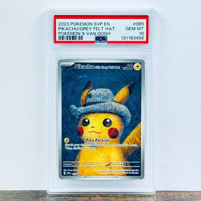 Pokémon Graded card - Pikachu van Gogh 085 - Pokémon - PSA, Hobby en Vrije tijd, Verzamelkaartspellen | Pokémon