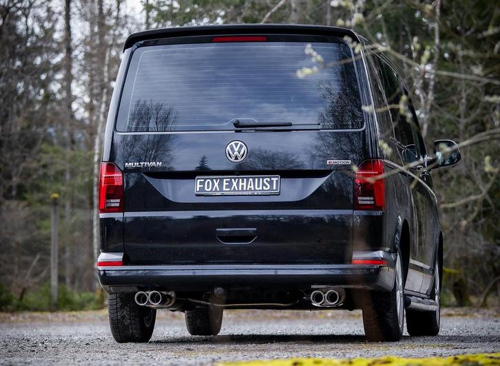 FOX VW Bus T6.1 4motion einddemper uitgang rechts/links - 2x, Auto-onderdelen, Uitlaatsystemen, Nieuw, Verzenden