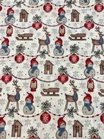 Elegante kerstpatchwork-thema stof - Textiel - 280 cm - 250, Diversen, Kerst, Nieuw