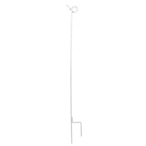 Paal met grote krul wit (10st/pak) - kerbl, Tuin en Terras, Palen, Balken en Planken, Nieuw