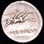 République romaine. L. Calpurnius Piso Frugi. Denarius Rome