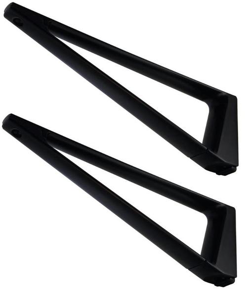 Set plankdragers 230 mm mat zwart, Huis en Inrichting, Kasten | Wandmeubels, Nieuw, Overige materialen