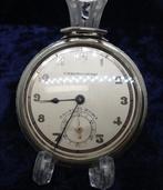 Chronometre by Alpina, Art deco Argentan Pocket watch -
