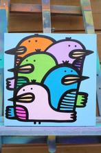 Kev Munday - Sparrow Family, Antiek en Kunst, Kunst | Schilderijen | Modern