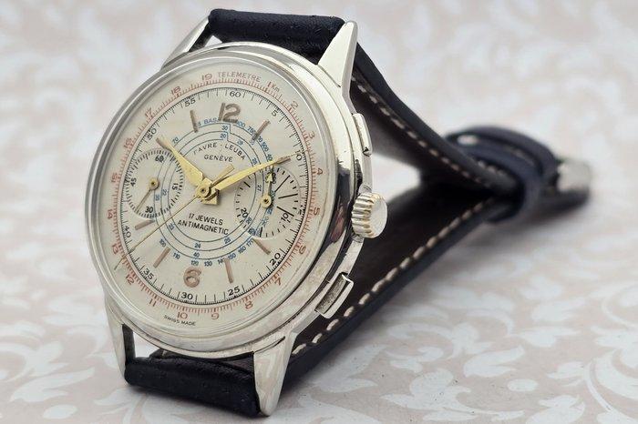 Chronographe Suisse - Favre-Leuba - Cal. Landeron 248 -, Handtassen en Accessoires, Horloges | Heren