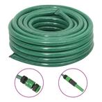 vidaXL Tuinslang met koppelingsset 0,75 20 m PVC groen, Tuin en Terras, Verzenden, Nieuw