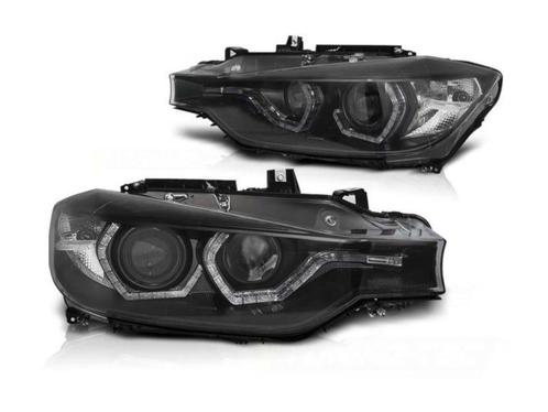 Xenon koplampen LED Angel Eyes Black geschikt voor BMW, Auto-onderdelen, Verlichting, Nieuw, BMW, Verzenden