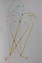 Jean Cocteau (1889-1963) - Les deux aigles, Antiek en Kunst