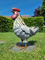 Beeldje - A metal chicken - IJzer, Metaal, Antiek en Kunst