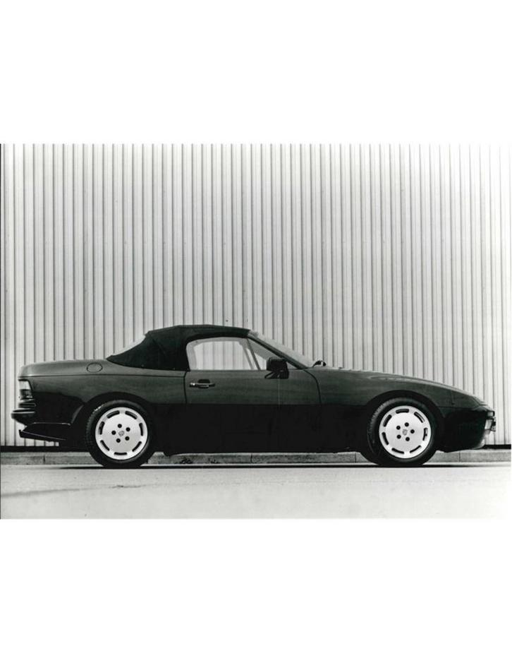 1989 PORSCHE 944 S2 CABRIO PERSFOTO, Boeken, Auto's | Folders en Tijdschriften
