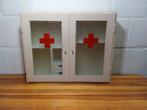 Medicijnkastje - EHBO-kast - Hout, Glas, Metaal, Antiek en Kunst