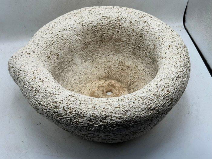 Jardinière - Lavabo rustique - Pierre - Pila, Antiek en Kunst, Curiosa en Brocante