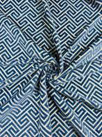 Luxe fluwelen bekledingsstof - Meubelstof - 600 cm - 140 cm, Antiek en Kunst