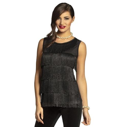 Flapper Top Dames Zwart, Kleding | Dames, Carnavalskleding en Feestkleding, Nieuw, Verzenden