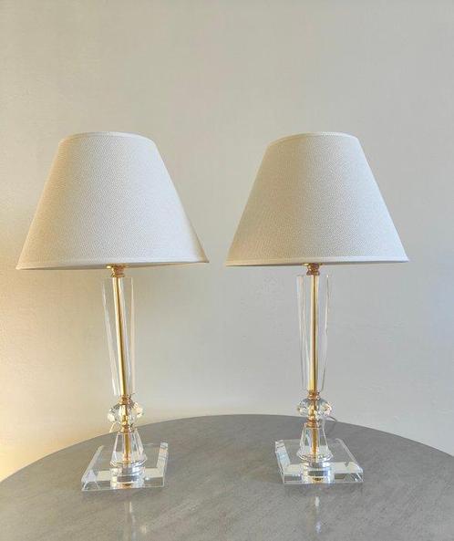 Artelight - N HUSSAIN - Lampe de table (2) - Cristal -, Antiek en Kunst, Antiek | Verlichting