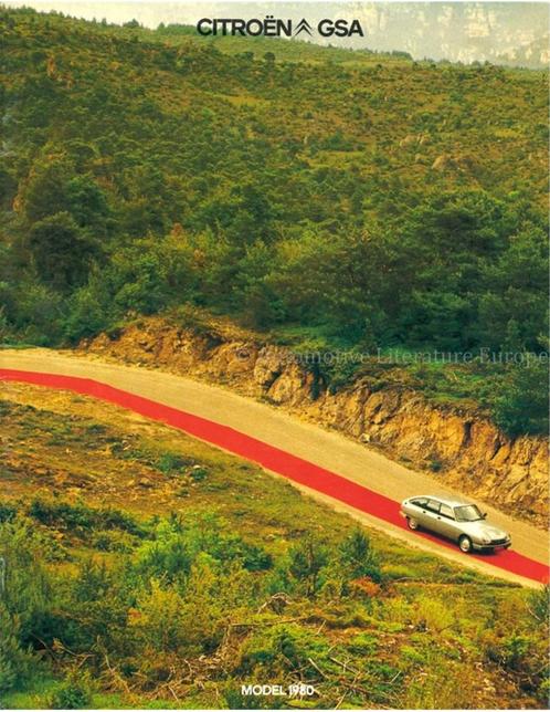 1980 CITROËN GSA BROCHURE NEDERLANDS, Boeken, Auto's | Folders en Tijdschriften