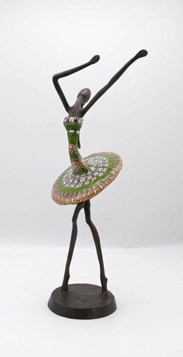 Yannick Le Bloas (1972) - Sculpture, Grande danseuse au tutu, Antiquités & Art, Art | Peinture | Moderne