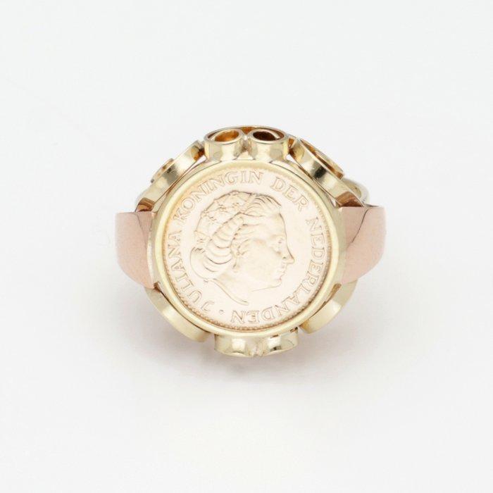 Ring - 14 karaat Geel goud, Bijoux, Sacs & Beauté, Bagues