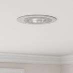 vidaXL Inbouwspots 6 stuks Rond GU10 Zilver Ø91 mm, Huis en Inrichting, Verzenden, Nieuw