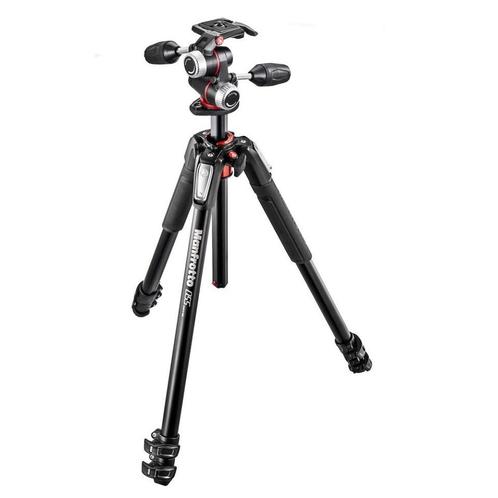 Manfrotto alu kit 3W MK055XPRO3-3W OUTLET, Audio, Tv en Foto, Fotografie | Statieven en Balhoofden, Zo goed als nieuw, Verzenden