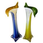 Vaas (2) - Glas - Lelie Vaas