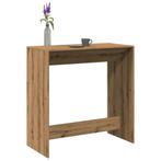vidaXL Bartafel 102x50x103,5 cm bewerkt hout artisanaal, Verzenden, Nieuw