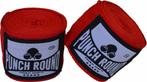 PunchR™ Punch Round™ Perfect Stretch Bandages Rood 460 cm, Verzenden, Nieuw, Overige, Vechtsportbescherming