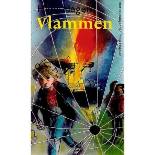 Vlammen 9789059650787 Hans Hagen, Boeken, Kinderboeken | Jeugd | 13 jaar en ouder, Zo goed als nieuw, Verzenden