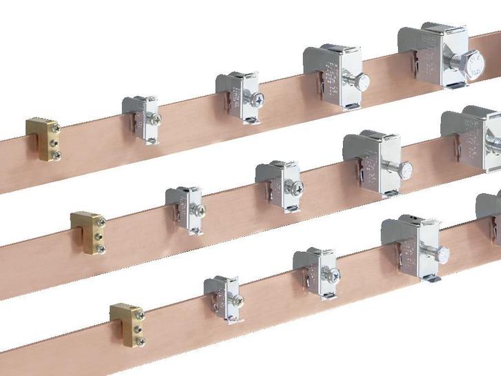 SV Conductor Busbar Klem 70-185mm² Voor 5mm Rails - 3454500, Doe-het-zelf en Bouw, Elektriciteit en Kabels, Verzenden