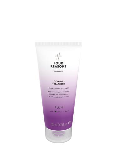 Four Reasons Color Mask Toning Treatment 200ml Plum, Bijoux, Sacs & Beauté, Beauté | Soins des cheveux, Envoi