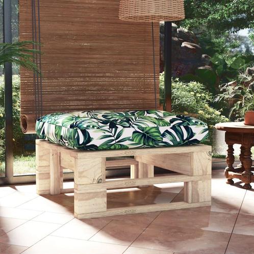 vidaXL Tuinhocker pallet geïmpregneerd grenenhout, Tuin en Terras, Tuinsets en Loungesets, Nieuw, Verzenden