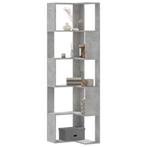 vidaXL Boekenkast 5-laags hoek 50x50x179 cm bewerkt hout, Huis en Inrichting, Kasten | Boekenkasten, Verzenden, Nieuw