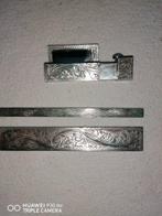 Vintage Toiletset (2) - altro - Turkoois - Zilveren setje