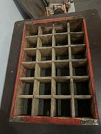 Krat (3) - Hout - Coca Cola / Birra Wuhrer