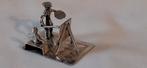 Miniatuur beeldje - SCHILDERWERK - .835 zilver