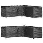 vidaXL Tuinmeubelhoezen L-vormig 2 st 16 oogjes 285x285x90, Tuin en Terras, Verzenden, Nieuw