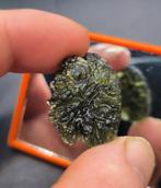 Moldavite - de Nesm, Bohême du Sud - Hauteur : 28 mm -