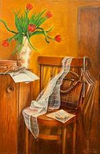 J. Jaskova (XXI) - Where Petals Remember, Antiek en Kunst, Kunst | Schilderijen | Klassiek